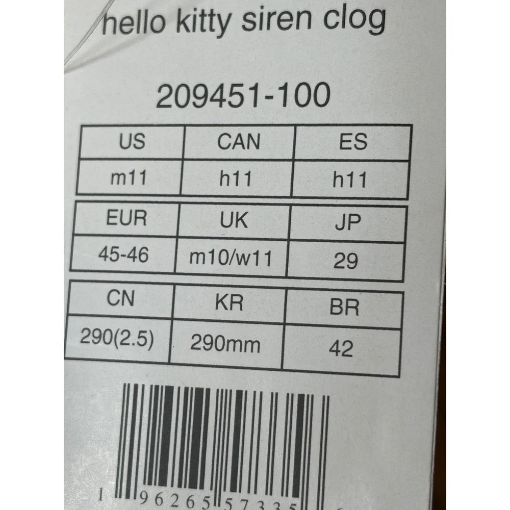 CROCS hello kitty